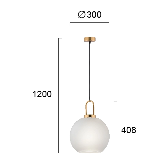 Lampa wisząca TRE LNV0059424 Lunaveri