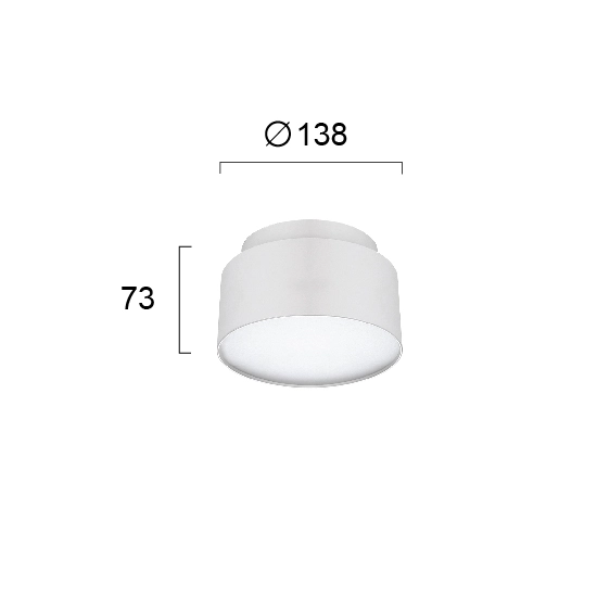 Plafon DECORIO LNV0059724 Lunaveri