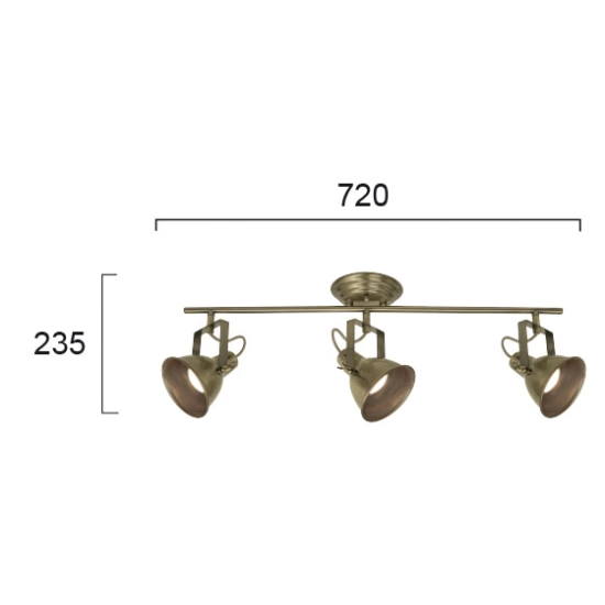 Lampa sufitowa MATTINO LNV0066614 Lunaveri