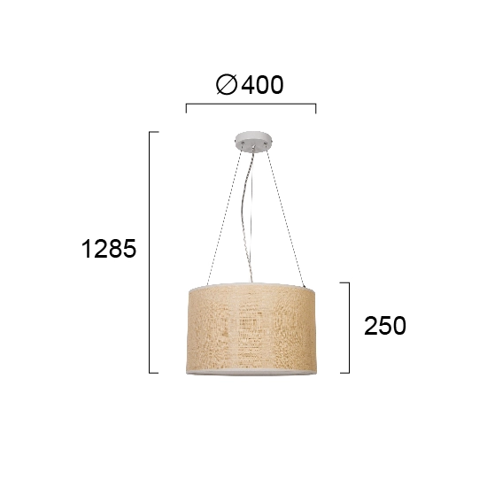 Lampa wisząca ALDORA LNV0068724 Lunaveri
