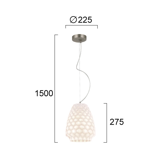 Lampa wisząca OLBIA LNV0069334 Lunaveri