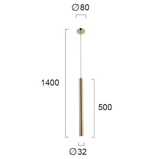 Lampa wisząca SFAVILLA LNV0071024 Lunaveri