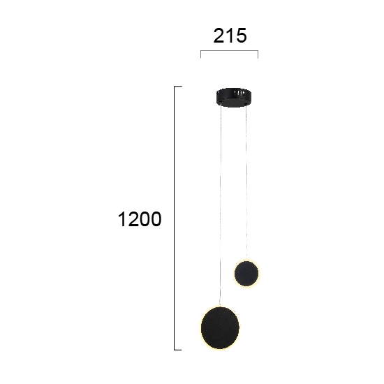 Lampa wisząca SATURNIA LNV0071724 Lunaveri
