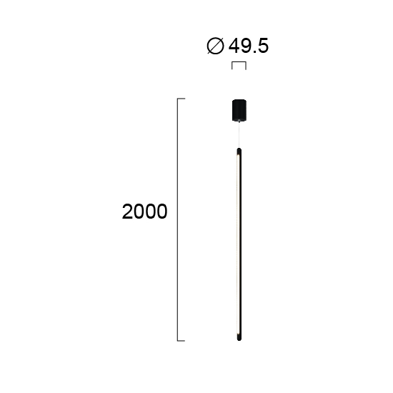 Lampa wisząca VITE LNV0072724 Lunaveri