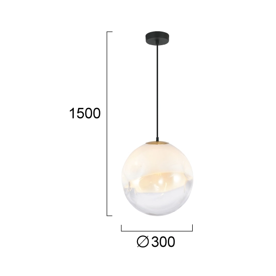 Lampa wisząca ENORME LNV0073134 Lunaveri