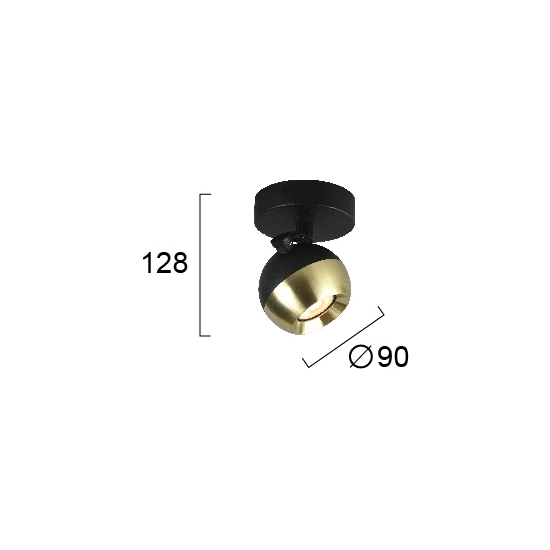 Lampa sufitowa INDACO LNV0073724 Lunaveri