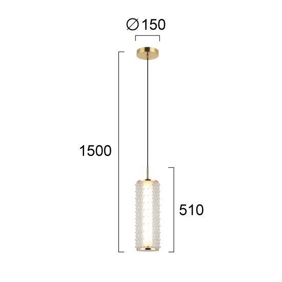 Lampa wisząca ASSISI LNV0074924 Lunaveri