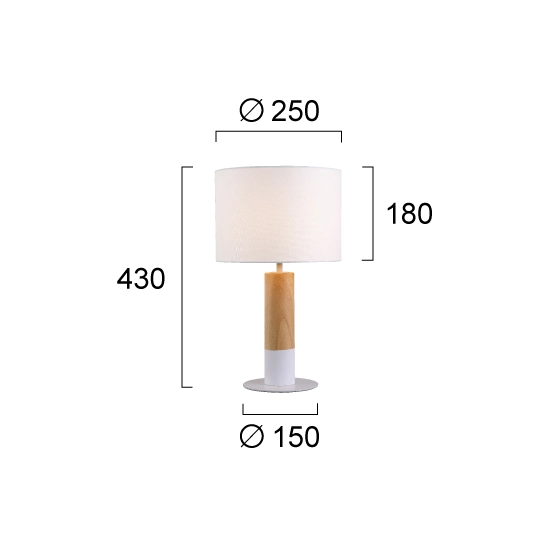 Lampa stołowa LUCCICA LNV0075034 Lunaveri