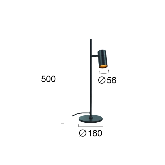 Lampa stołowa FOGLIA LNV0076134 Lunaveri