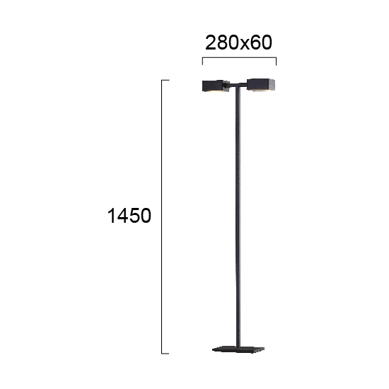 Lampa podłogowa ZINNIA LNV0076724 Lunaveri