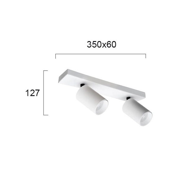 Lampa sufitowa PUROZZA LNV0079524 Lunaveri