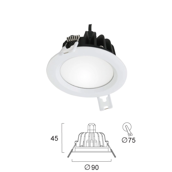 Oprawa wpuszczana ORIVIS LNV0081434 Lunaveri