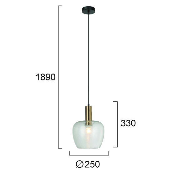 Lampa wisząca TERRA LNV0082234 Lunaveri