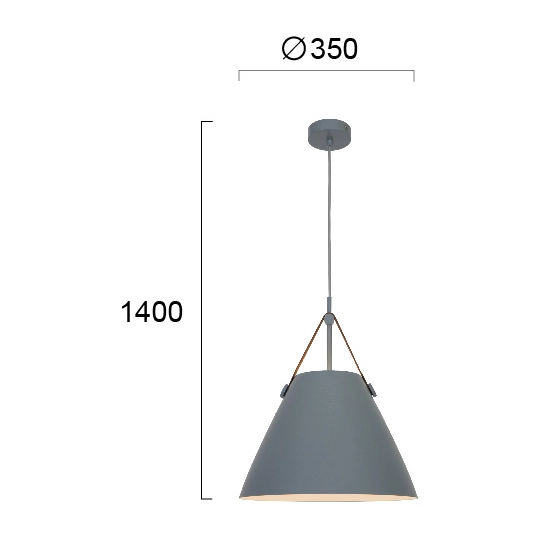 Lampa wisząca SCUSI LNV0083524 Lunaveri