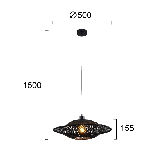 Lampa wisząca GUSTO LNV0085034 Lunaveri