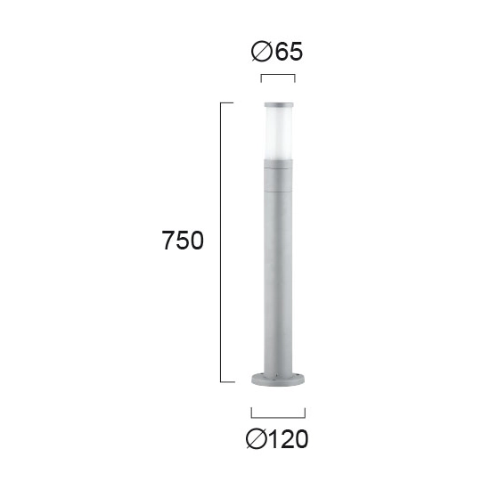 Lampa stojąca zewnętrzna LURANTO LNV0086304 Lunaveri