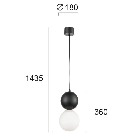 Lampa wisząca REGGIA LNV0086324 Lunaveri