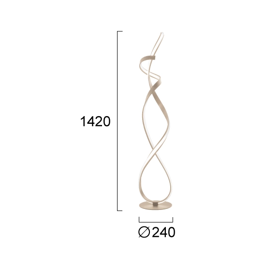 Lampa podłogowa NARDIO LNV0087434 Lunaveri