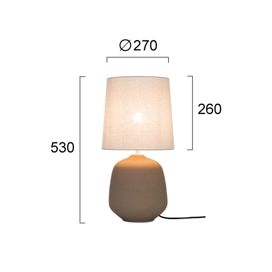 Lampa stołowa PESARO LNV0088234 Lunaveri