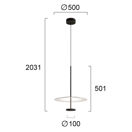 Lampa wisząca AOSTO LNV0091334 Lunaveri