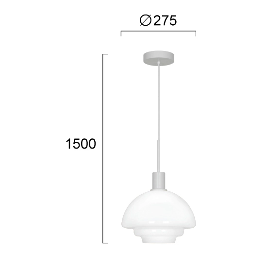 Lampa wisząca DAMINA LNV0091534 Lunaveri