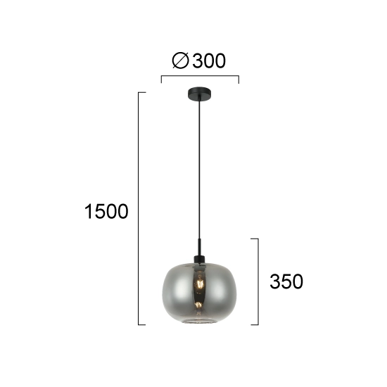 Lampa wisząca CELLO LNV0092034 Lunaveri