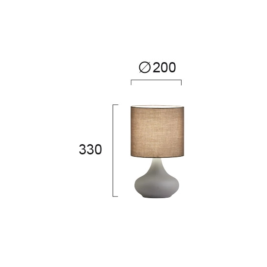 Lampa stołowa PONZORI LNV0092514 Lunaveri