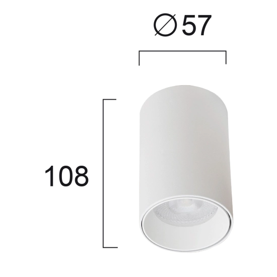Plafon PUROZZA LNV0094224 Lunaveri