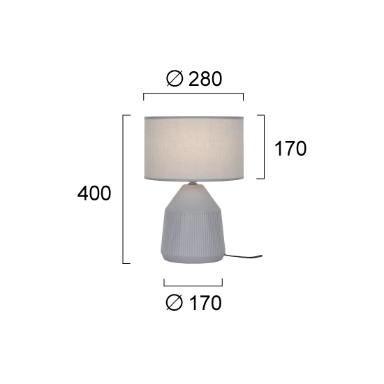 Lampa stołowa VIVIDO LNV0096034 Lunaveri