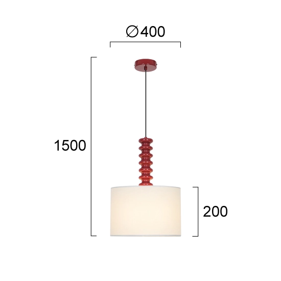 Lampa wisząca SENSAZIO LNV1009234 Lunaveri