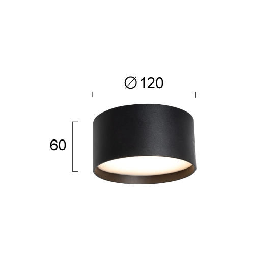 Plafon RIVOLI LNV1016334 Lunaveri