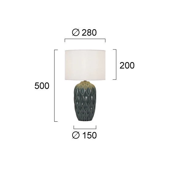 Lampa stołowa ELLE LNV1016924 Lunaveri