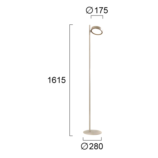 Lampa podłogowa MAIA LNV1018034 Lunaveri