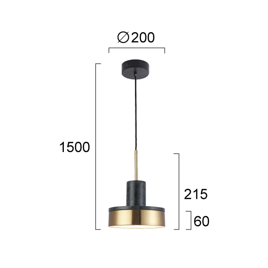 Lampa wisząca PIENZA LNV1025924 Lunaveri