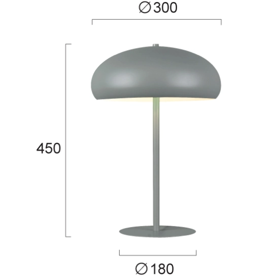 Lampa stołowa NIVOLA LNV1030534 Lunaveri