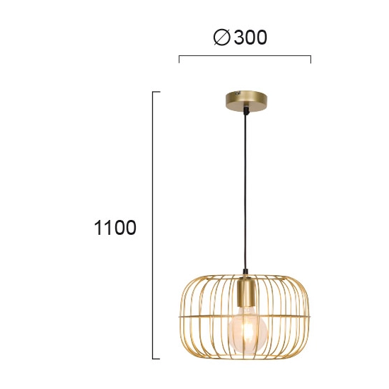 Lampa wisząca SALVE LNV1031124 Lunaveri