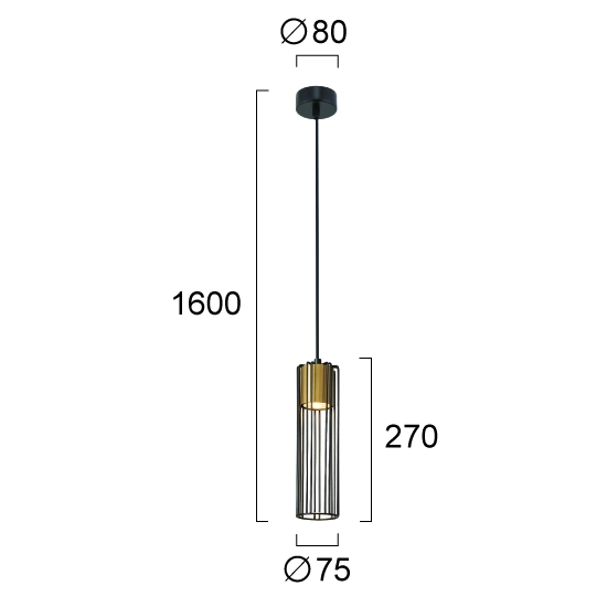 Lampa wisząca CEFALE LNV1031134 Lunaveri