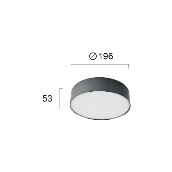 Plafon INCANTO LNV1033814 Lunaveri