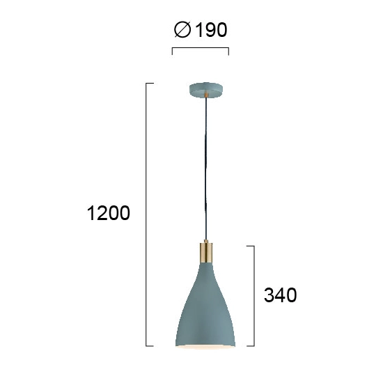 Lampa wisząca FAVORE LNV1037914 Lunaveri
