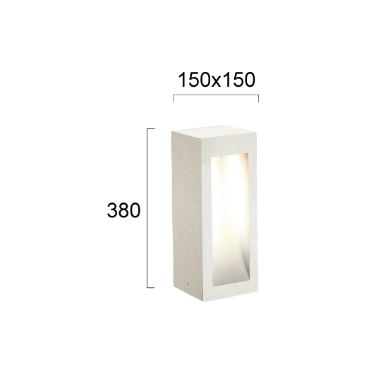 Lampa stojąca zewnętrzna CANNELLA LNV1040924 Lunaveri