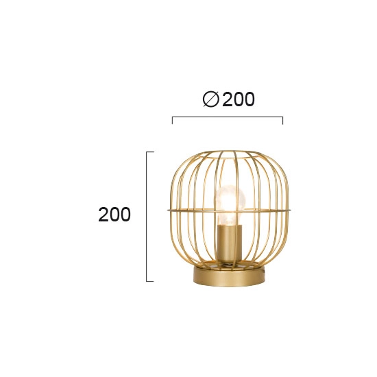 Lampa stołowa SALVE LNV1041124 Lunaveri