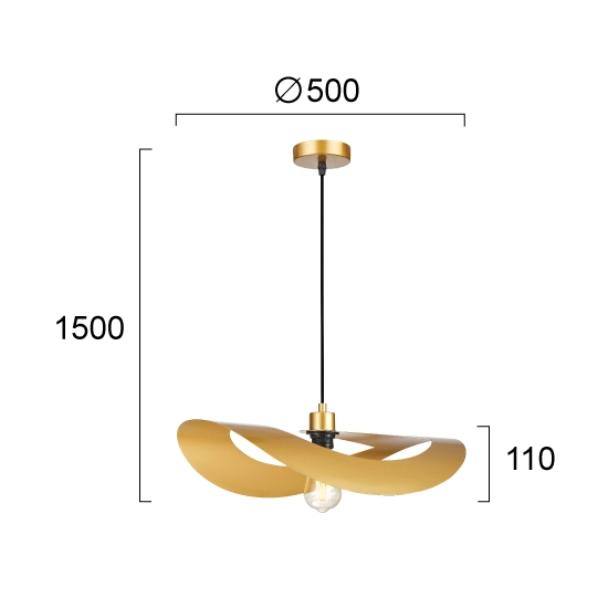 Lampa wisząca FELICE LNV1044034 Lunaveri