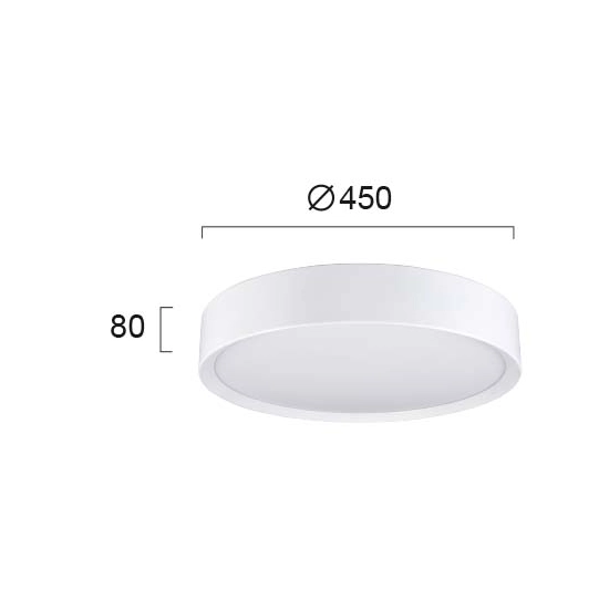 Plafon QUELIA LNV1045514 Lunaveri