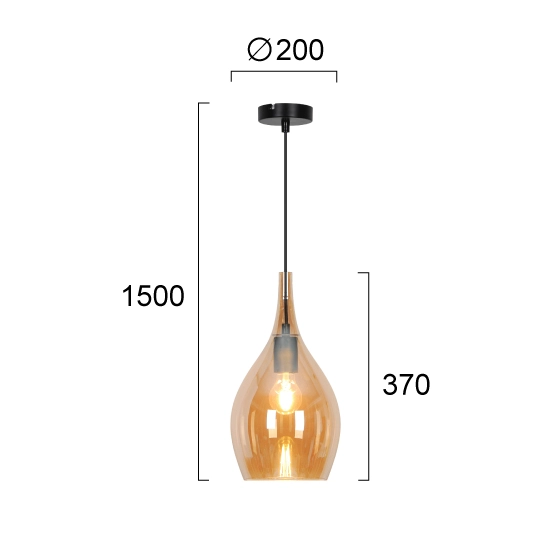 Lampa wisząca GALENA LNV1046034 Lunaveri