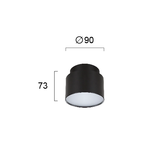 Plafon DECORIO LNV1049724 Lunaveri