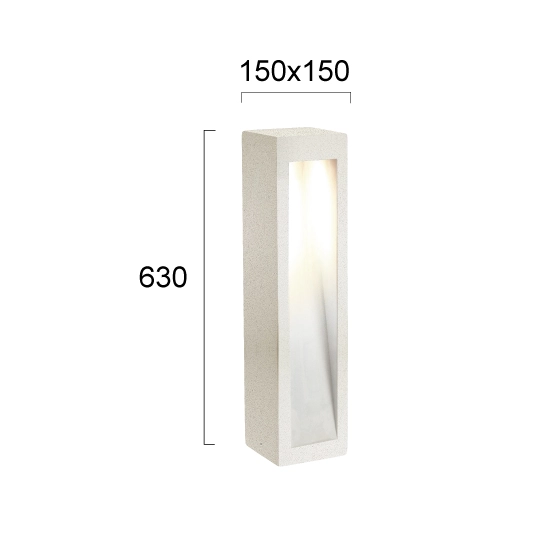 Lampa stojąca zewnętrzna CANNELLA LNV1050924 Lunaveri