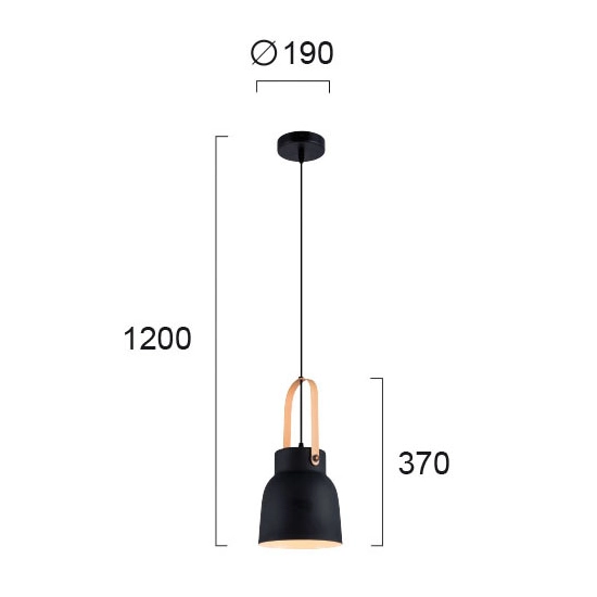 Lampa wisząca DIRE LNV1051324 Lunaveri