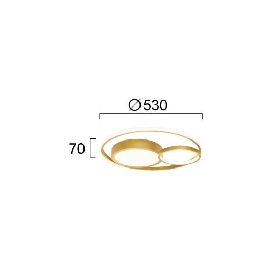 Plafon MICA LNV1055234 Lunaveri
