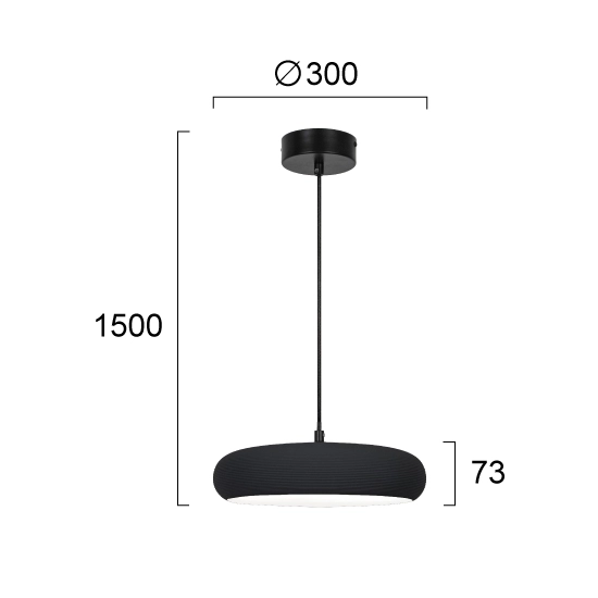 Lampa wisząca VIRETTA LNV1056034 Lunaveri