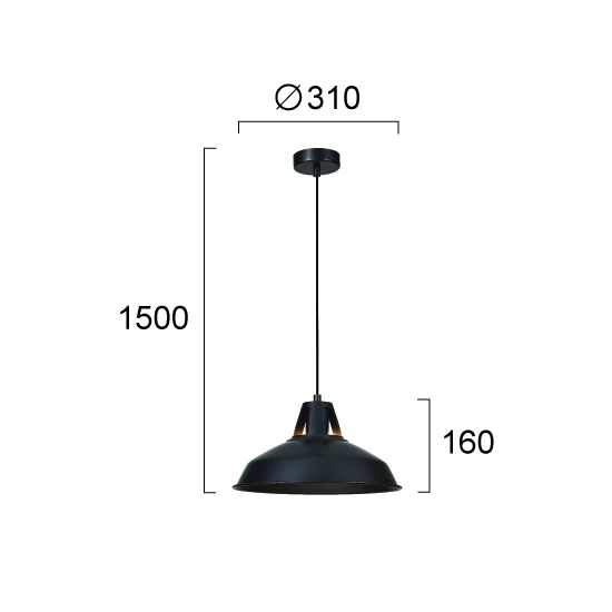 Lampa wisząca SONO LNV1056134 Lunaveri